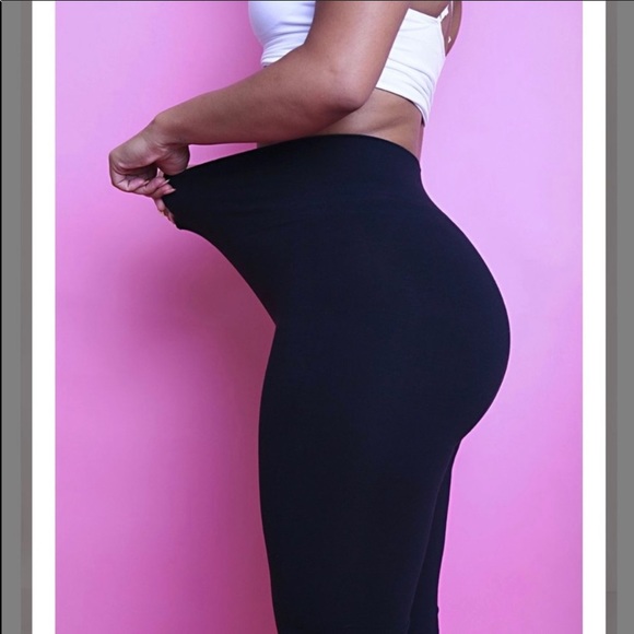 Babes and felines tummy control cotton legging - Picture 2 of 2